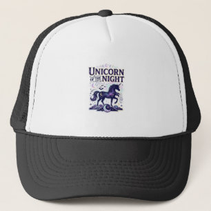 Einhorn der Nacht Grafikdesign Zazzle Design_ Truckerkappe
