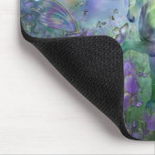 Einhorn der Schmetterlinge Mousepad (Ecke)