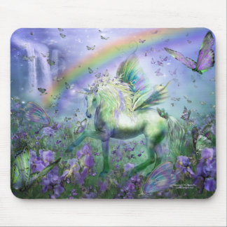 Einhorn der Schmetterlinge Mousepad