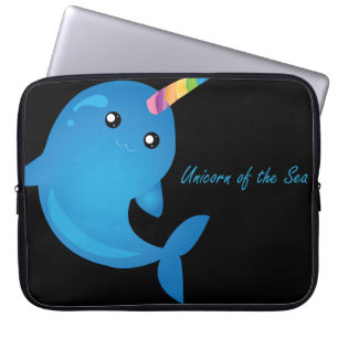 Einhorn des Meeres - Laptop-Hülse Laptopschutzhülle