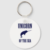 Einhorn des Meeres (Narwhal) Schlüsselanhänger (Vorderseite)