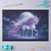 Einhorn des nächtlichen Gewebepapiers Seidenpapier (Basteln)
