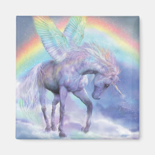 Einhorn des Rainbow Art Magnet