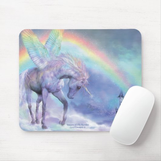 Einhorn des Regenbogens Mousepad (Mit Mouse)
