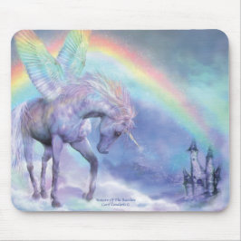 Einhorn des Regenbogens Mousepad