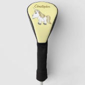Einhorn-Design Golf Headcover (Vorderseite)