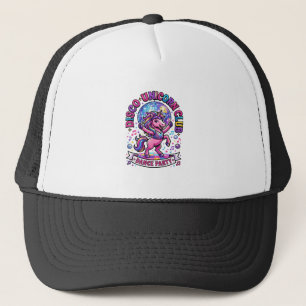 Einhorn Disco Einhorn Club Werbe-Shirt Grafik Truckerkappe