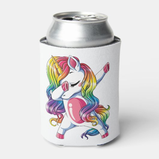 Einhorn-Dobbing Dosenkühler (Kanne Vorderseite)