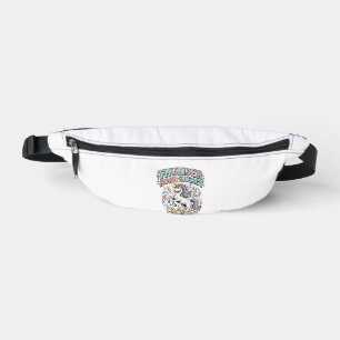 Einhorn-Donnerhorn-Energie-Retro-Stil-Produkt Gr Bauchtasche