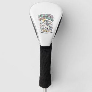 Einhorn-Donnerhorn-Energie-Retro-Stil-Produkt Gr Golf Headcover