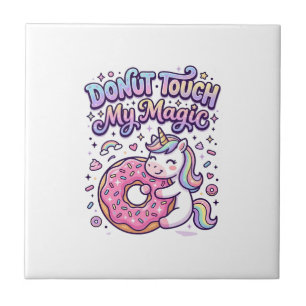 Einhorn-Donut-Beriehre-mein-magisches-Geschenk-Ide Fliese