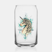 Einhorn Dosenglas (Vorderseite)