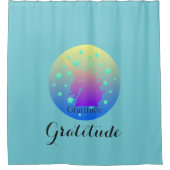 Einhorn Duschvorhang (Vorderseite)