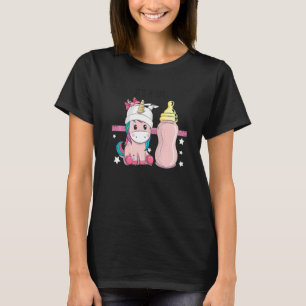 Einhorn ein Girl Artwork ideal für Kinder T-Shirt