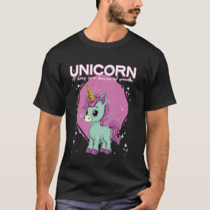 Einhorn Ein Horn Ist Ein Leuchtturm Des Staunens E T-Shirt