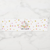 Einhorn, Einhorn, magisch, Fantasie Wasserflaschenetikett (Einzelnes Label)