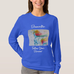 Einhorn Einhörner Regenbogen Folge Deinen Träumen T-Shirt