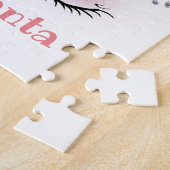 Einhorn, Einhorngesicht, personalisiert, mädchenha Puzzle (Seite)