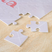 Einhorn, Einhorngesicht, personalisiert, mädchenha Puzzle (Seite)