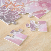 Einhorn, Einhorngesicht, personalisiert, mädchenha Puzzle (Seite)