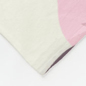 Einhorn-Emoji-Decke Fleecedecke (Ecke)