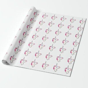 Einhorn-Emoji Geschenkpapier