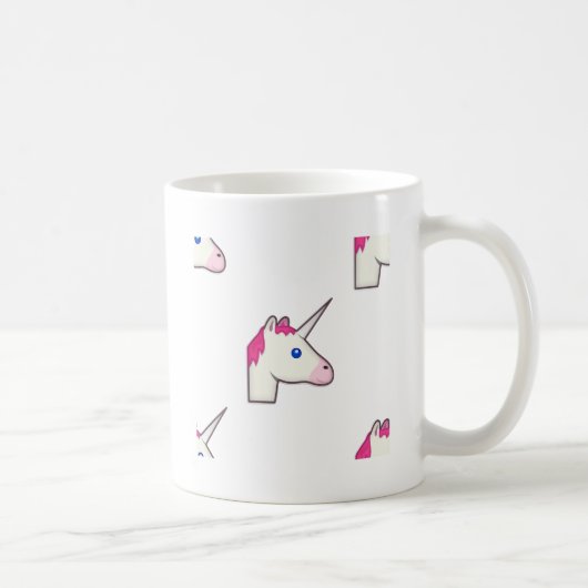 Einhorn Emoji Kaffeetasse (Rechts)