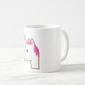 Einhorn emoji kaffeetasse (VorderseiteRechts)