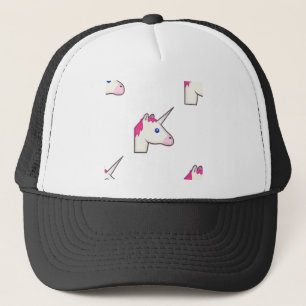 Einhorn Emoji Truckerkappe