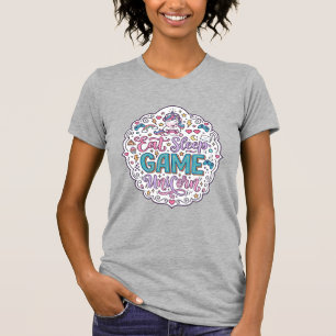 Einhorn Essen Schlaf Spiel Einhorn Verspielter Auf T-Shirt