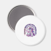 Einhorn experimentiert mit Funkeln Commercial Cut Magnet (Vorderseite/Rückseite)
