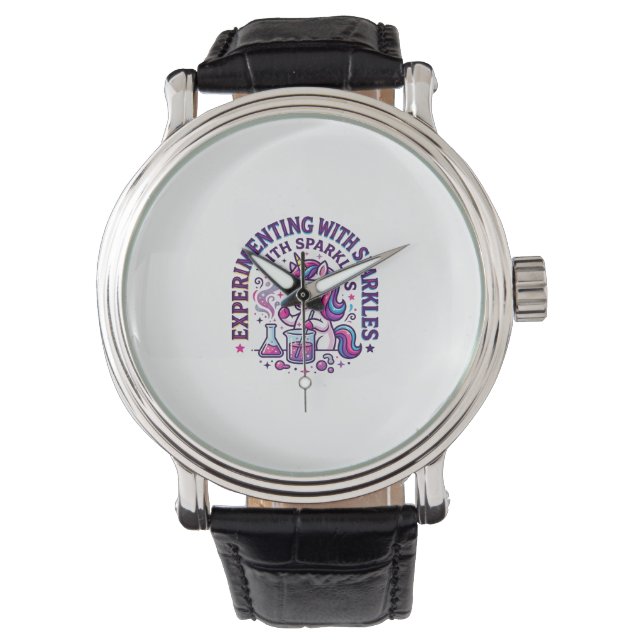 Einhorn experimentiert mit Funkeln Werbefilm Cut Armbanduhr (Vorderseite)