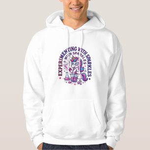 Einhorn experimentiert mit Funkeln Werbefilm Cut Hoodie