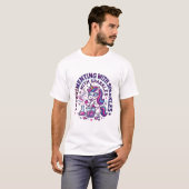 Einhorn experimentiert mit Funkeln Werbefilm Cut T-Shirt (Vorne ganz)