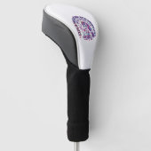 Einhorn experimentiert mit funkelndem Werbefilm Cu Golf Headcover (angewinkelt)