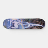 Einhorn fällt Skateboard (Horizontal)