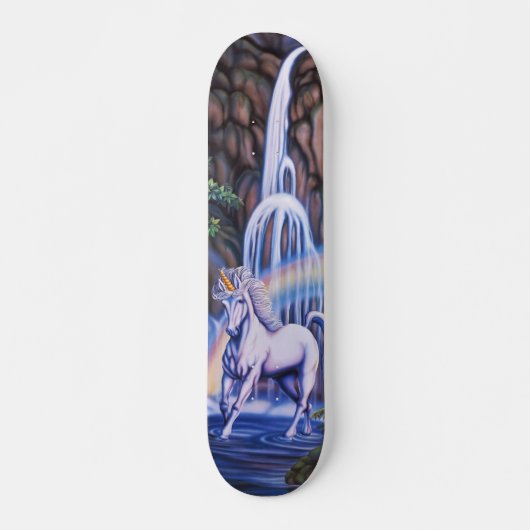 Einhorn fällt Skateboard (Vorne)