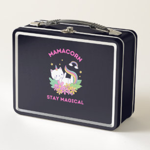 Einhorn Fan Club Magisch Metall Brotdose