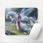 Einhorn Fantasy-Mauspad Mousepad (Mit Mouse)