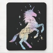 Einhorn-Fee-Tier-Regenbogen Geschenk für Mädchen Mousepad (Vorne)