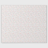 Einhorn-Felder Geschenkpapier (Flach)