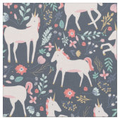 Einhorn-Felder Stoff (Nahaufnahme)