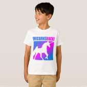 Einhorn-Felsen! T-Shirt (Vorne ganz)