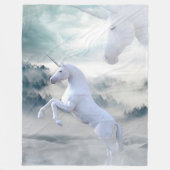 Einhorn Fleecedecke (Vorderseite)
