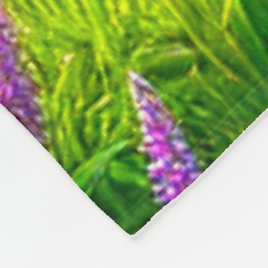 Einhorn Fleecedecke (Ecke)