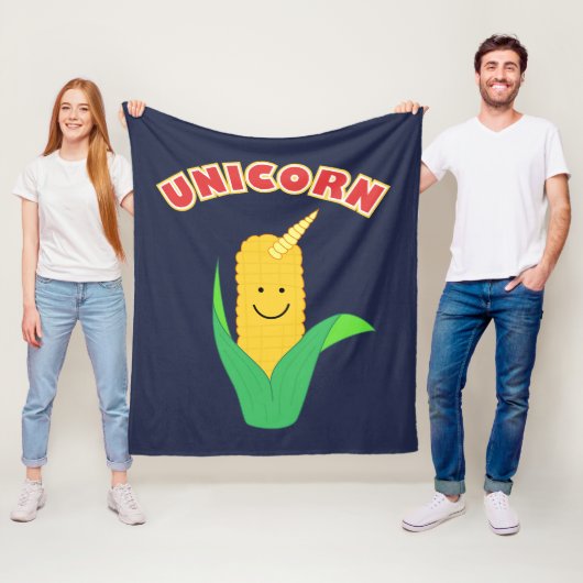 Einhorn Fleecedecke (Beispiel)