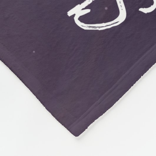 Einhorn Fleecedecke (Ecke)