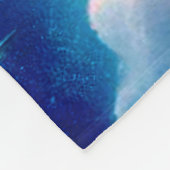 Einhorn Fleecedecke (Ecke)