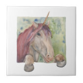 Einhorn Fliese (Vorderseite)