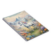 Einhorn-Foto-Notebook Notizblock (Rechte Seite)